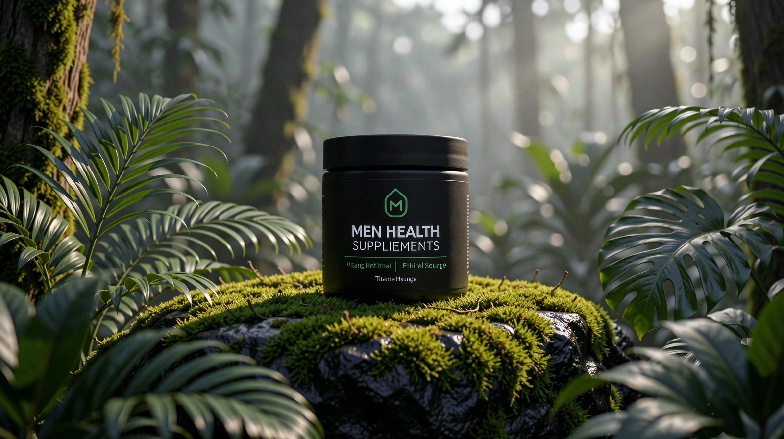 Lush Indonesian botanical environment